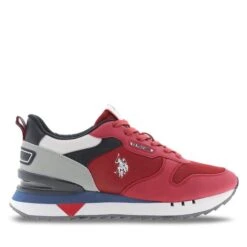 Sneakers U.S. Polo Assn. Buzzy BUZZY001 RED-LGR02