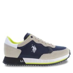 Sneakers U.S. Polo Assn. Cleef CLEEF001A DBL-BEI02