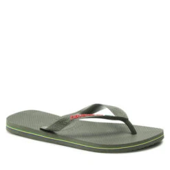 Tongs Havaianas Brasil Logo 41108500869 Green