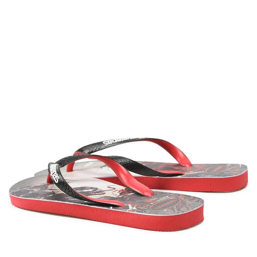 Tongs Havaianas Top Marvel 41395114349 Ruby Red/Black – Image 3